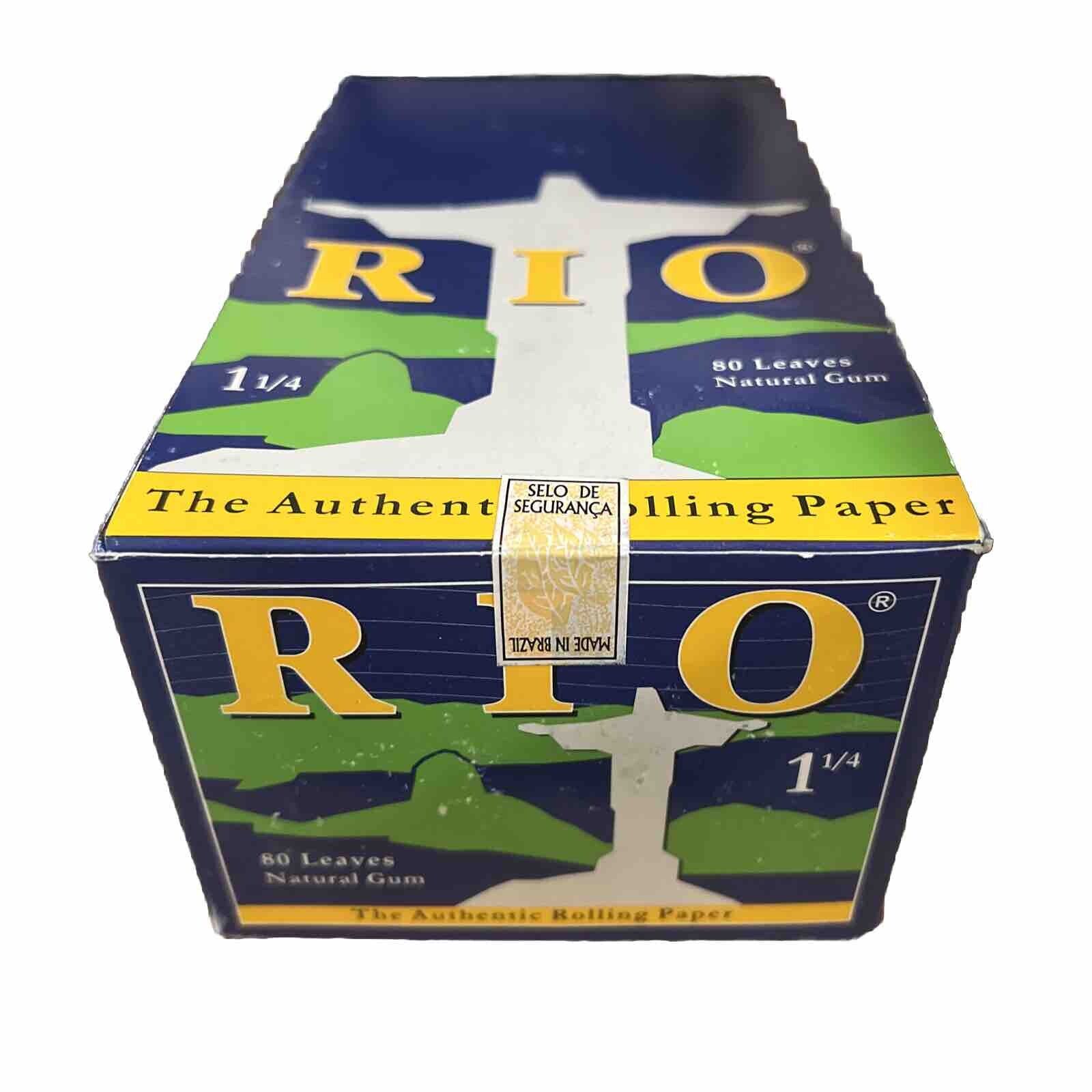 Rio 1 1/4 Rolling Papers 50 Booklets 80 Papers per Booklet