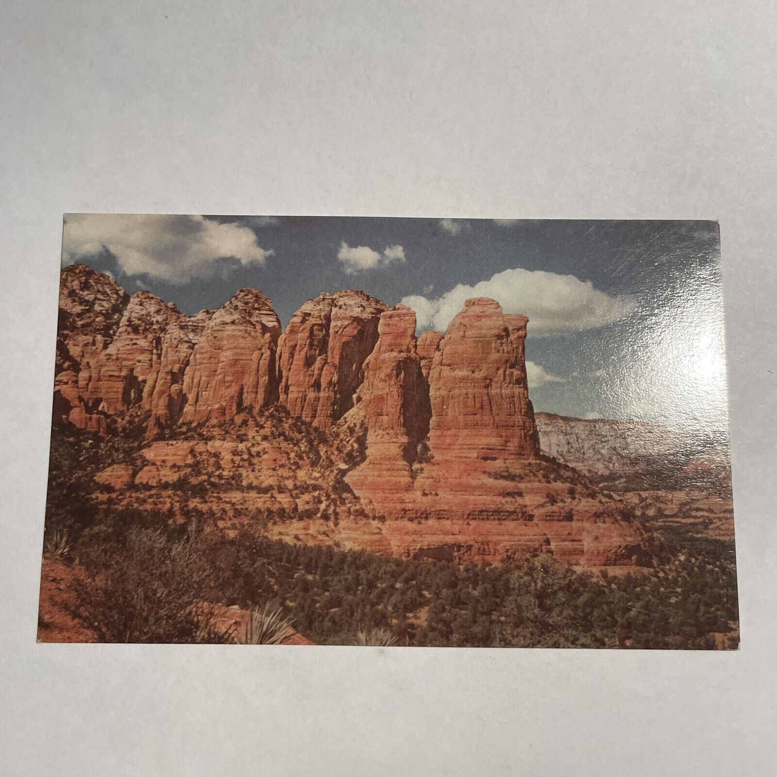 Vintage Postcard Near Oak Creek Canyon Verde Breaks Little Grand Canyon