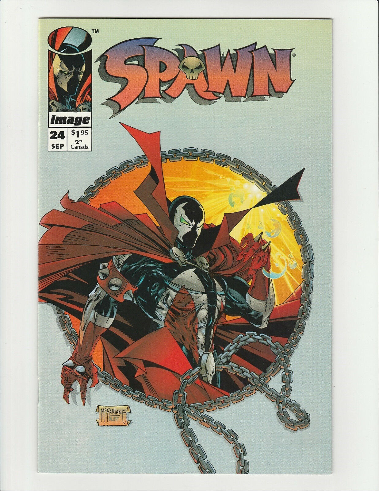 Spawn #24  Image Comics 1994 9.0 Very Fine / Nearmint+ VF/NM+