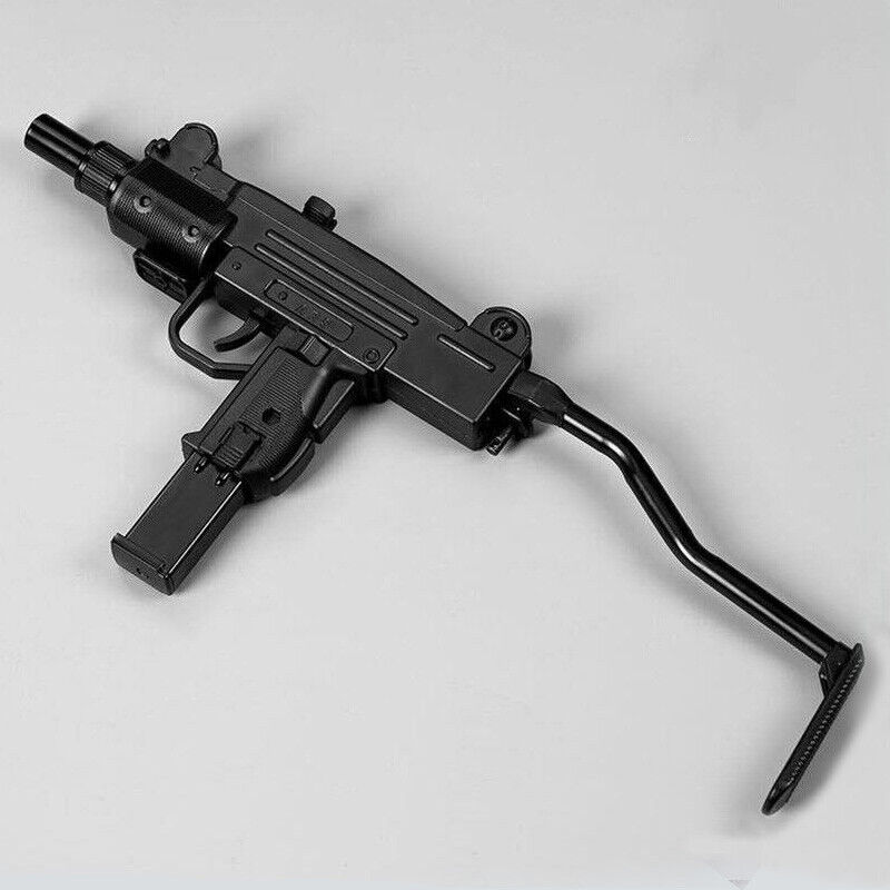 Mini UZI Submachine Gun Pistol LIGHTER & Padded Case ABS/Metal - Jet Torch Flame