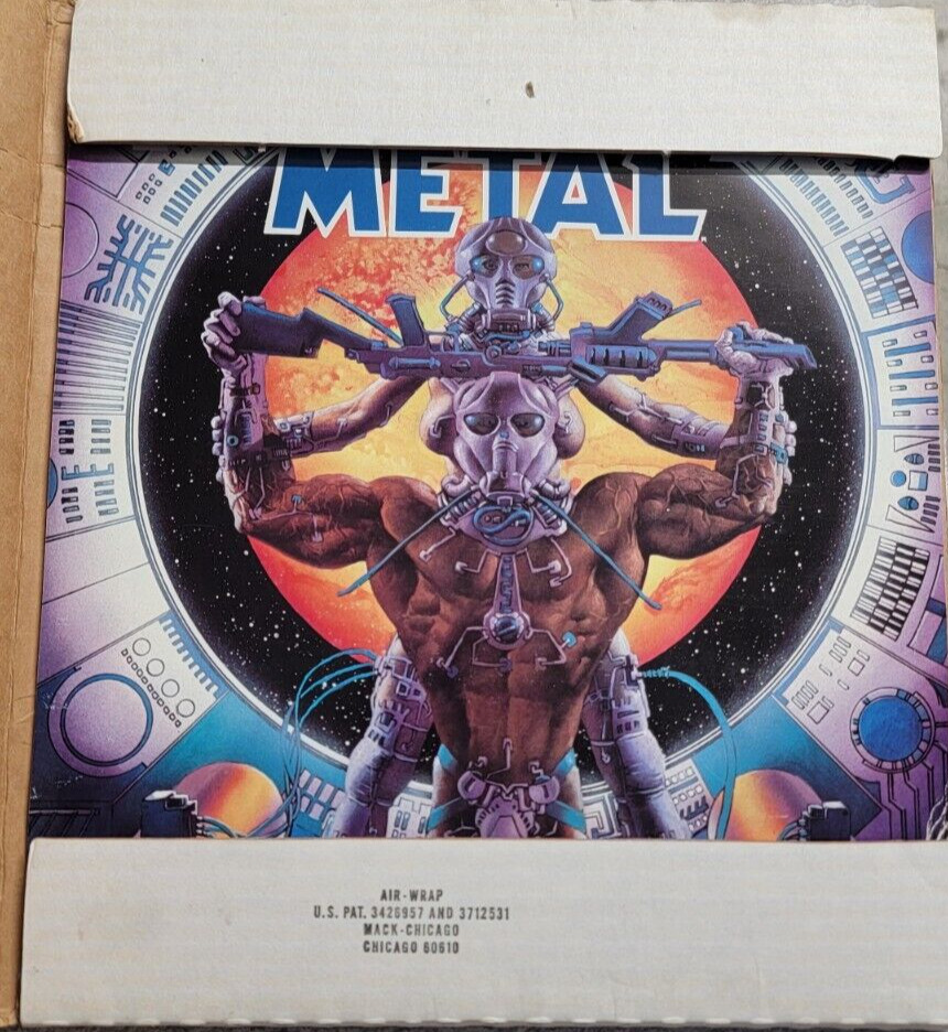 1979 Heavy Metal Artwork Calendar Vintage Pre-Owned in original packaging. 