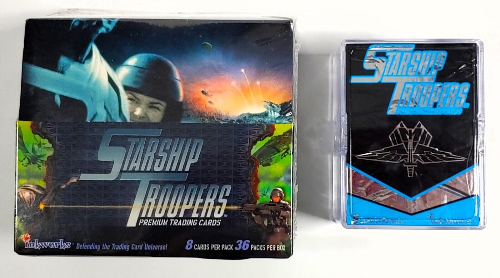 Starship Troopers Movie Full 36 Pack Complete Box + 81 Trading Card Set in Case