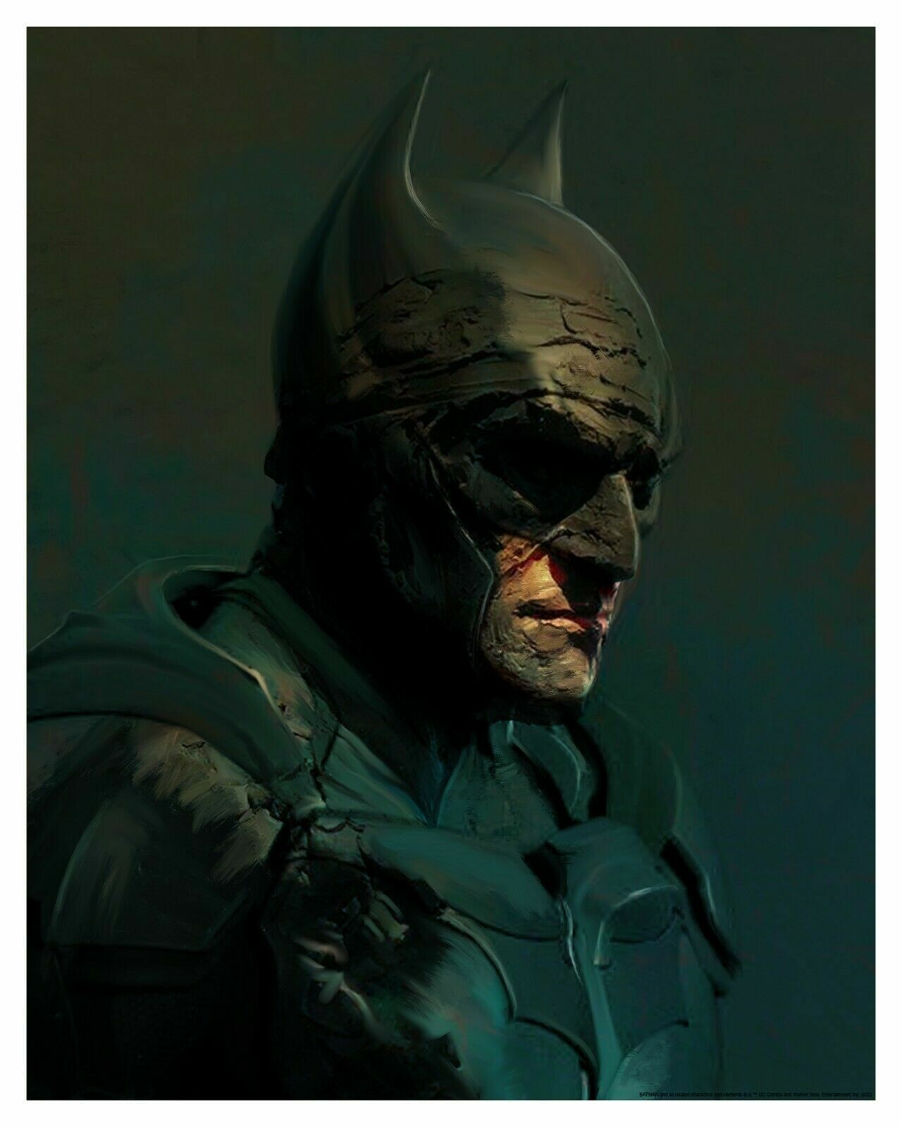 Mark Chilcott - The Dark Knight Print LE 150 Bottleneck Gallery BNG