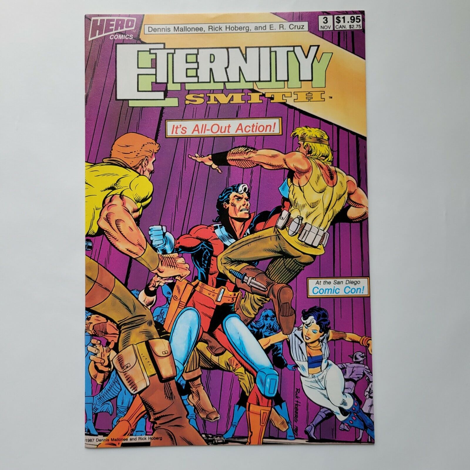 Eternity Smith Vol 2 #3 1987 Hero Comics