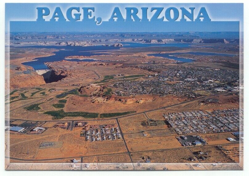 Page AZ Arizona Postcard