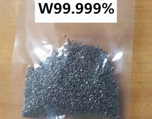 50 grams High Purity 5N 99.999% Wolfram W Metal Lumps Vacuum packing
