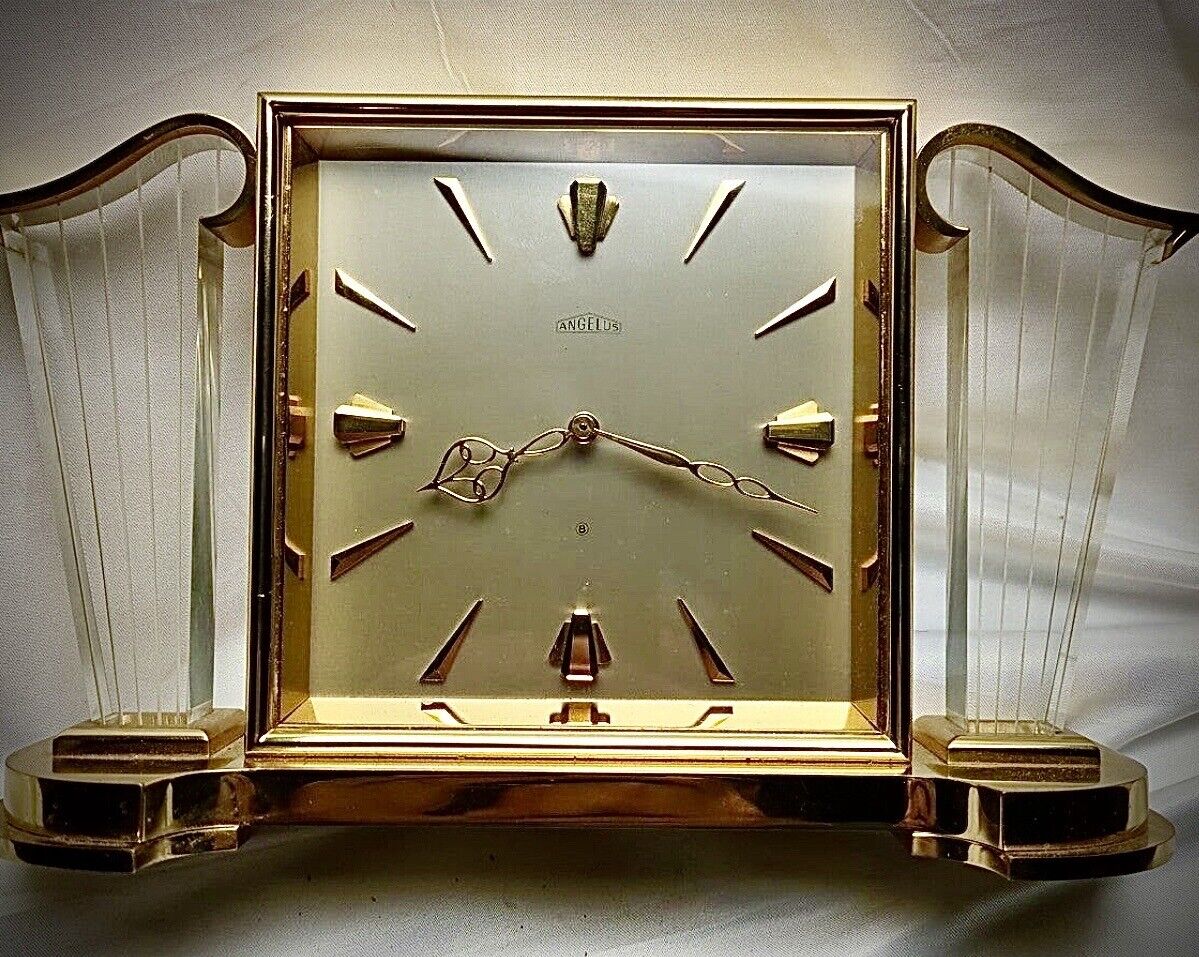 93. ANGELUS clock for collectors. Rate Find Highly Collecatble