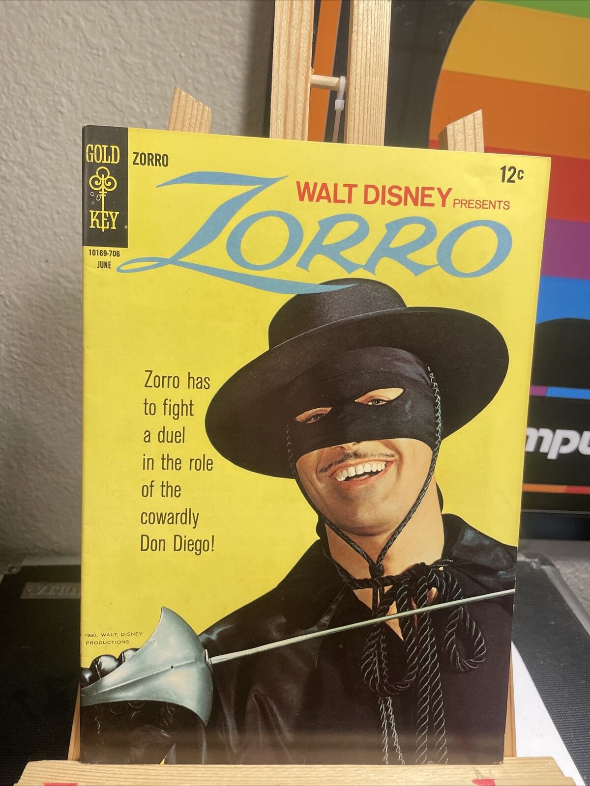 ZORRO (1966 Series)  (GOLD KEY) #6 Good Comics Book VF