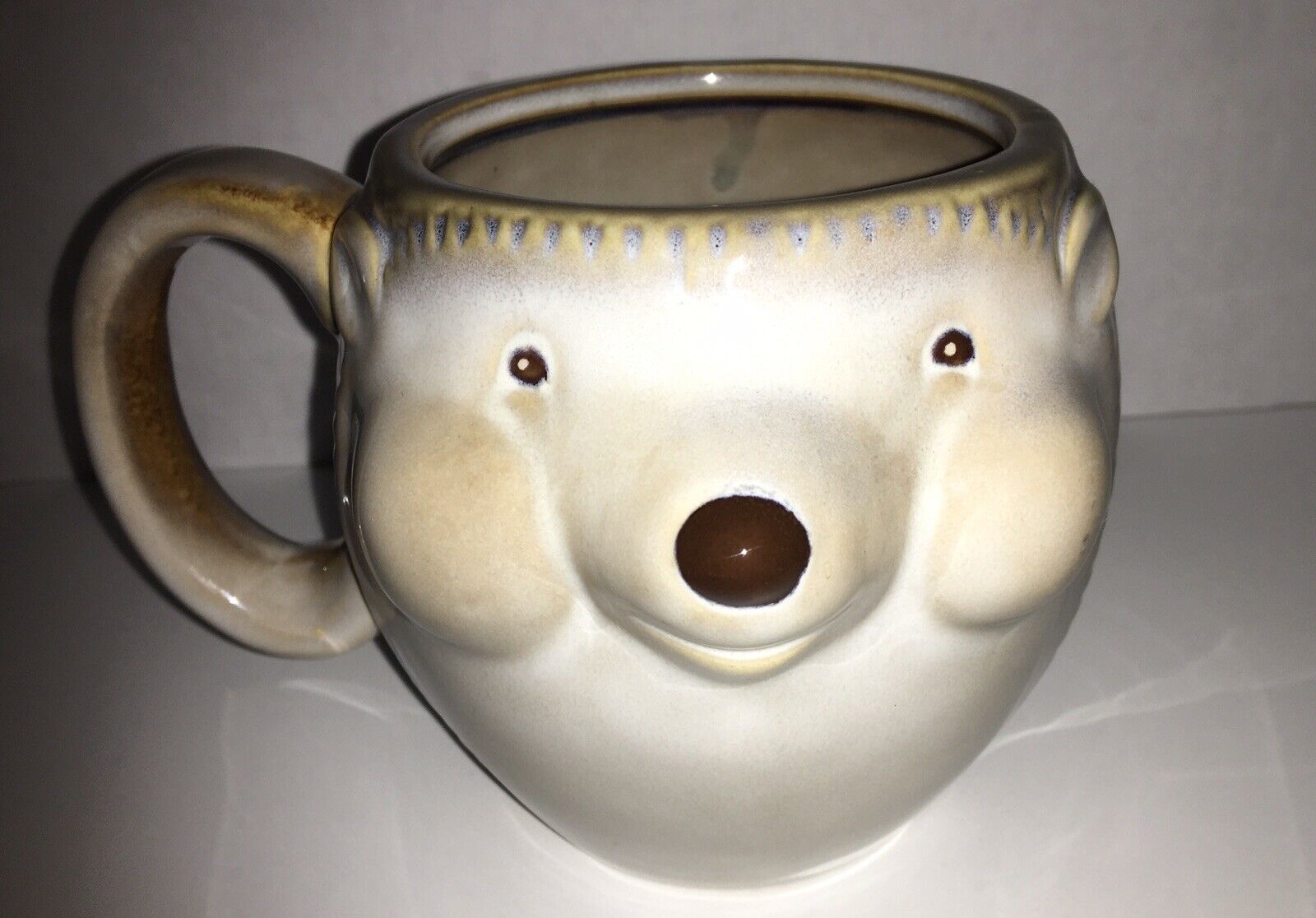 Gibson Home 3D Hedgehog Character Coffee Mug Tea Cup large 20 Ounce A2
