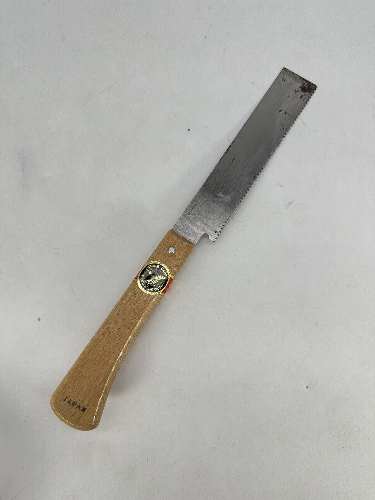 Kubota Kogyo Co 0002 - 08 Hand Flush Cut Saw 6” Blade Made In Japan