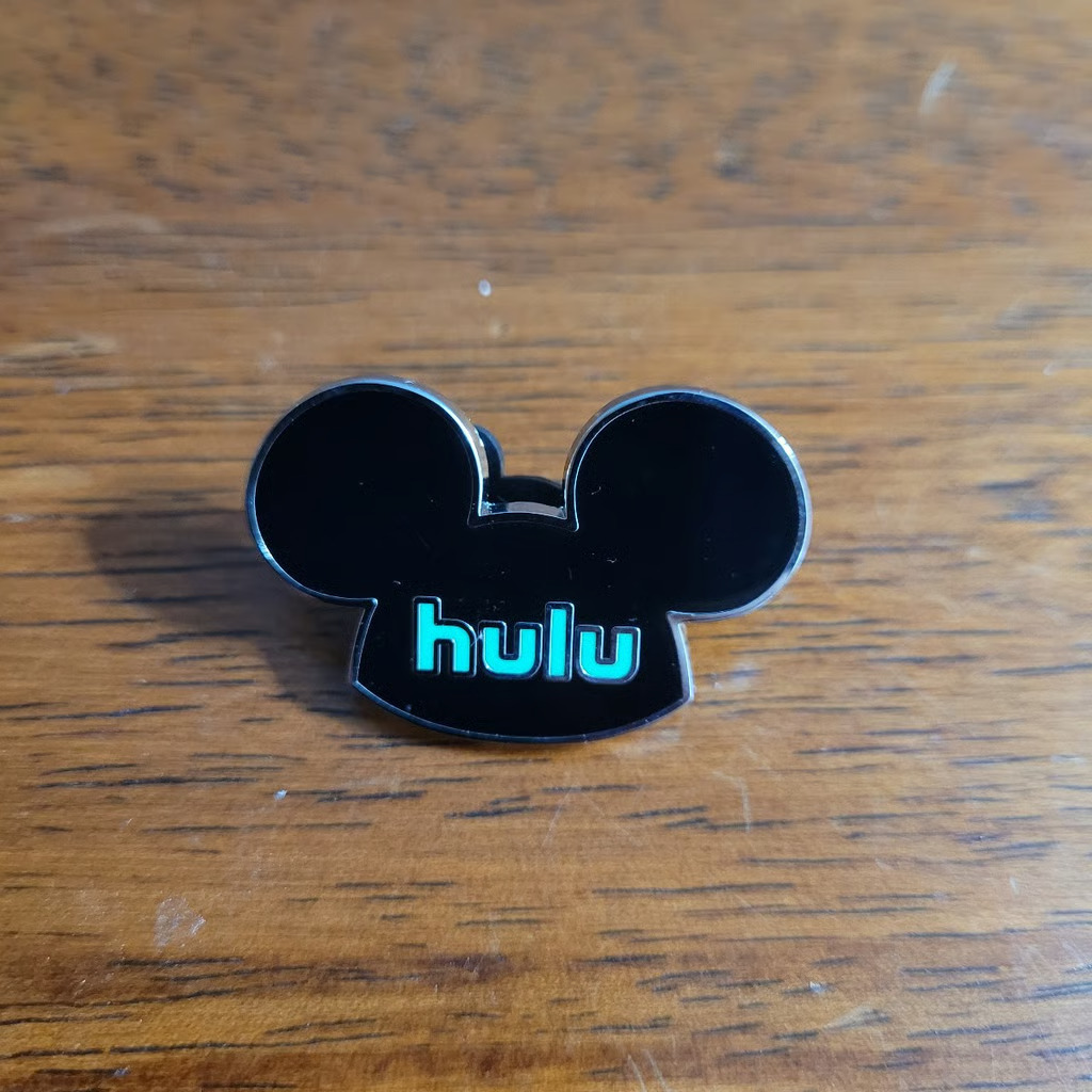 Disney Trading Pin Hulu Mickey Ear Hat Perfect Pair Disney Springs Promotion