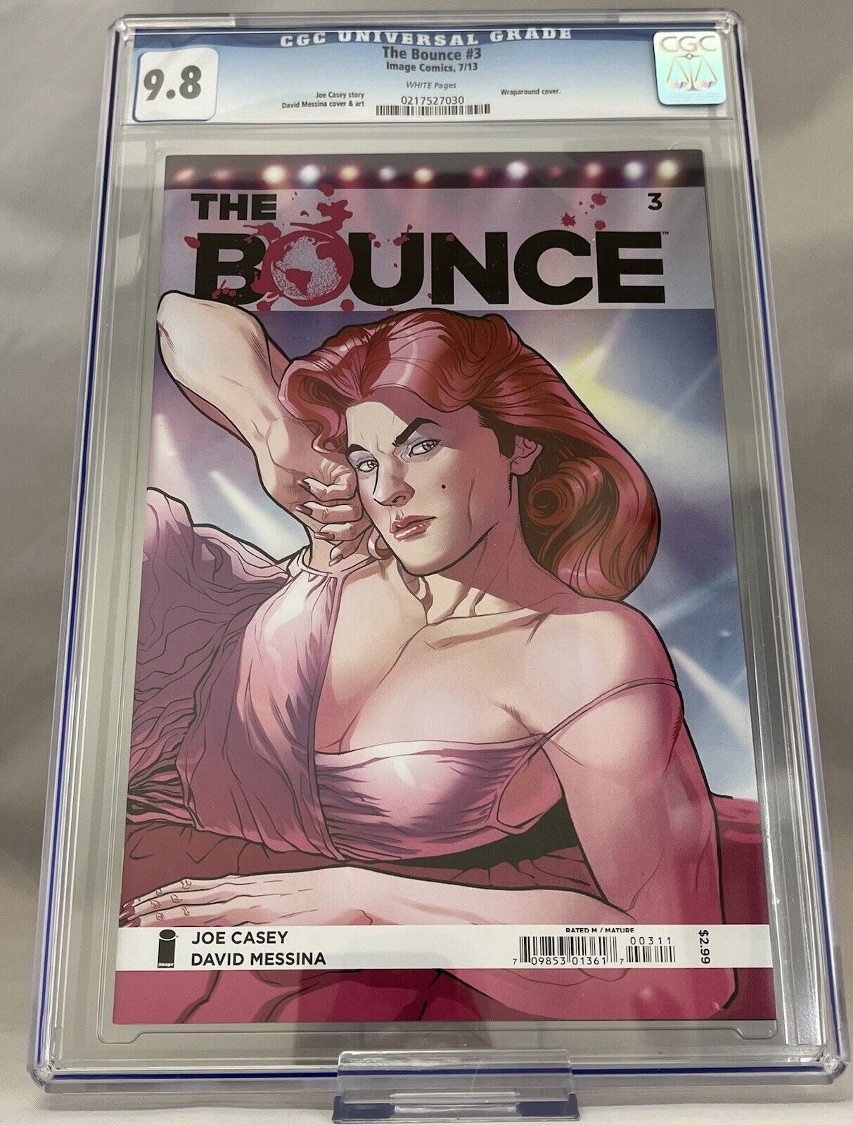 The Bounce #3 Image Comics, 7/13 Wraparound Cover CGC 9.8