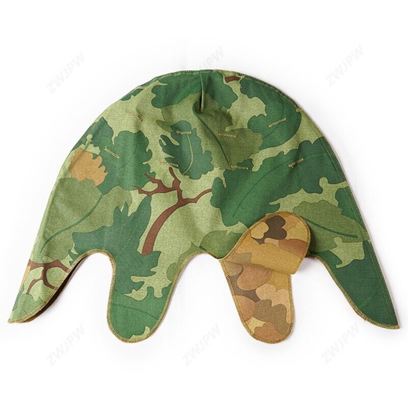 ZWJPW US Vietnam War Mitchell Helmet Cover Camouflage Reversible