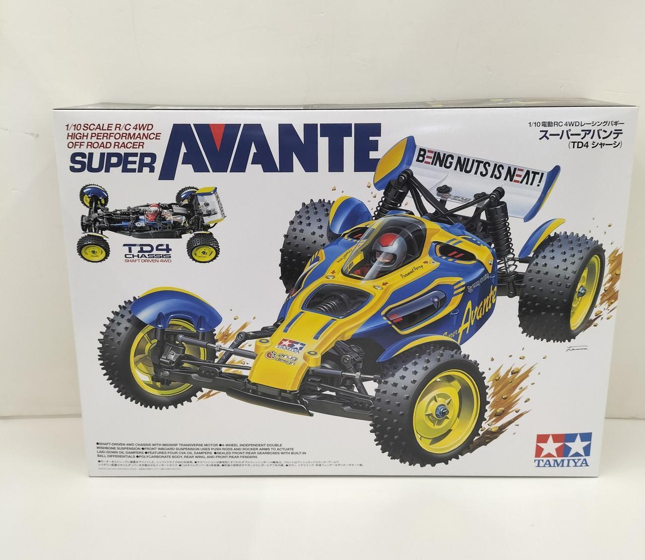 Tamiya 1/10 Electric Rc 4Wd Racing Buggy Super Avante Td4 Chassis