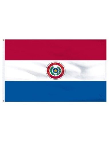 Paraguay 3' x 5' Indoor Polyester Flag