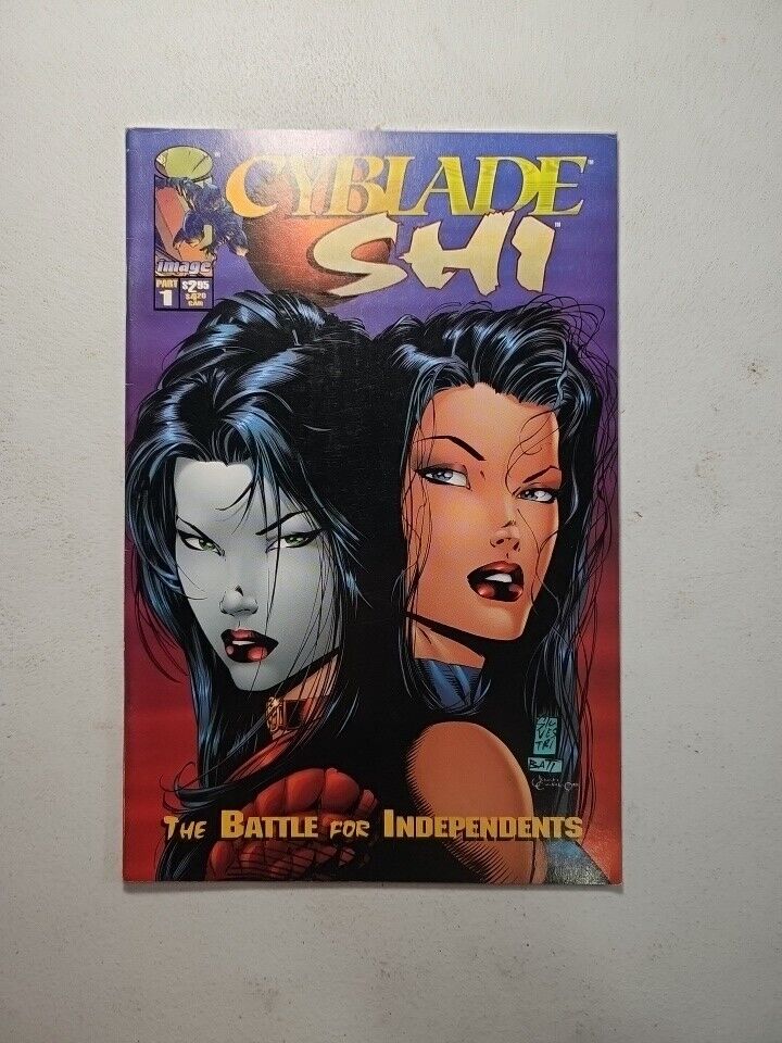 Cyblade Shi The Battle for Independents #1 Silvestri Cover Bagged And Boarded