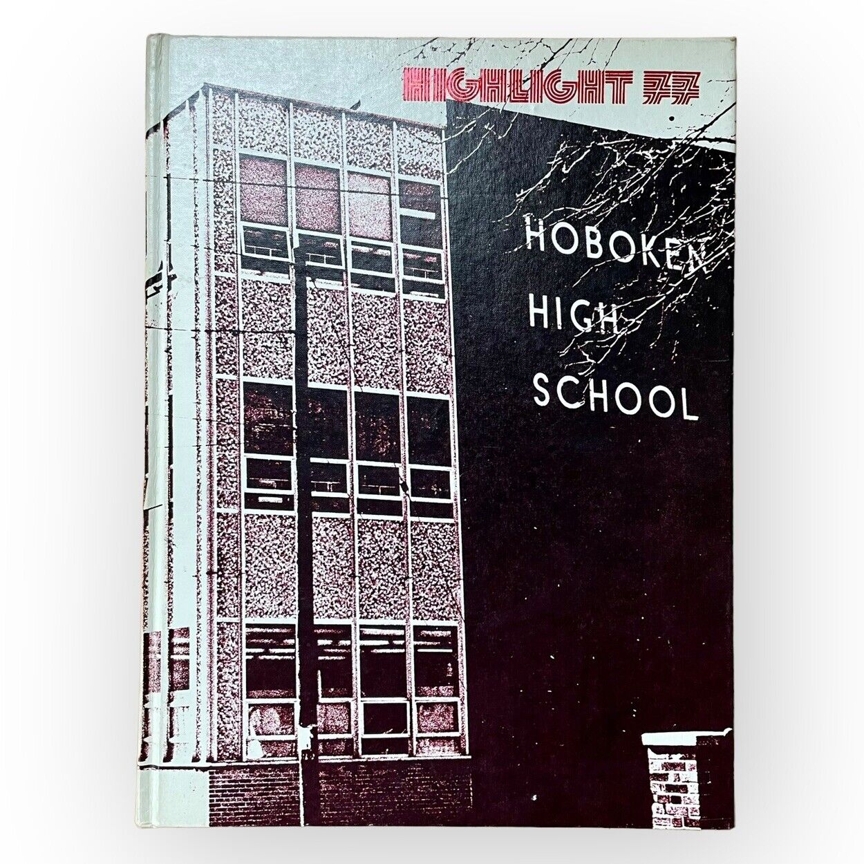 Hoboken High School Yearbook 1977 “Highlight 77” Unmarked Hardcover 188 Pages