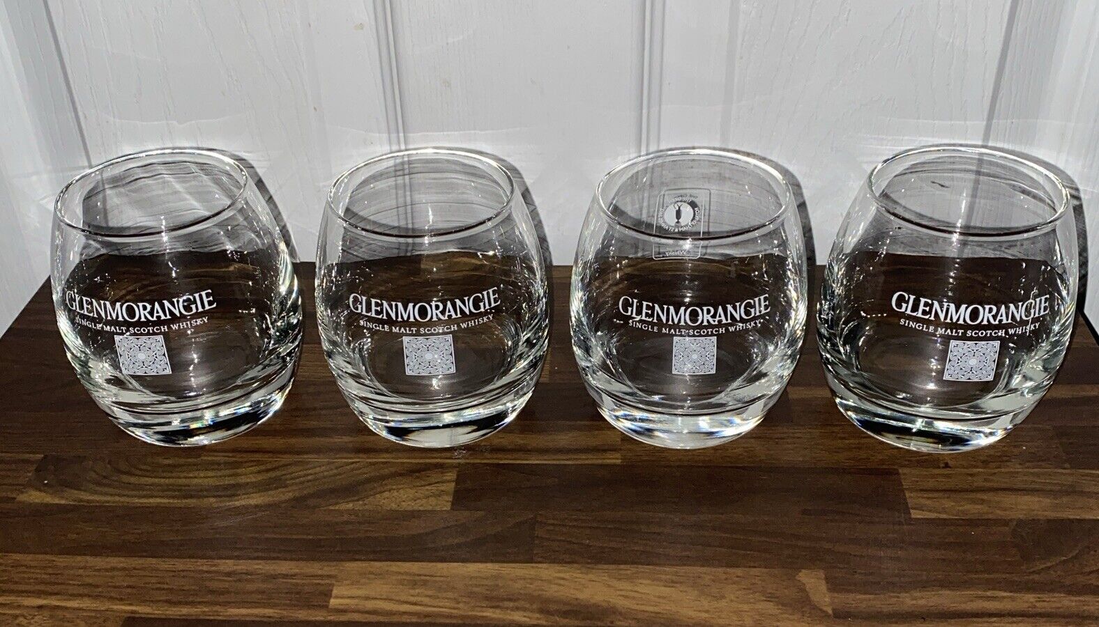 Set of 4 Glenmorangie Single Malt Scotch Whisky Glasses BX