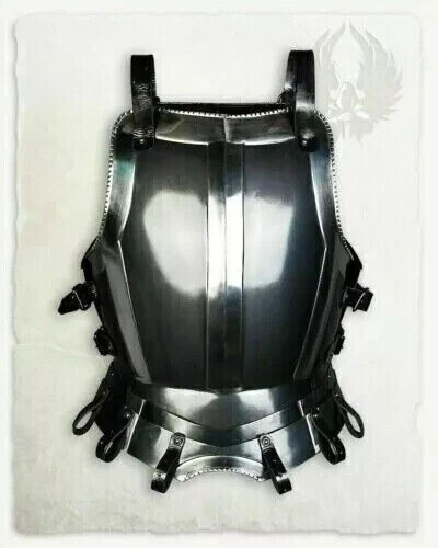 Medieval Breastplate Chest Armor Jacket Larp 18GA Steel Knight Cuirass Gift Item