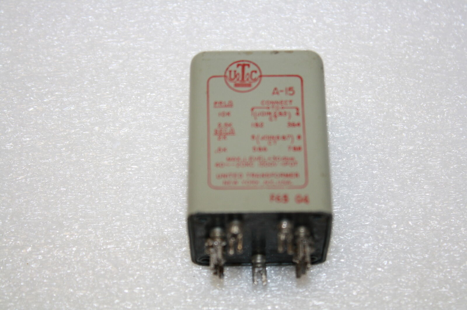 UTC A-15 Transistor Interstage Audio Transformer  Vintage - Good Working  