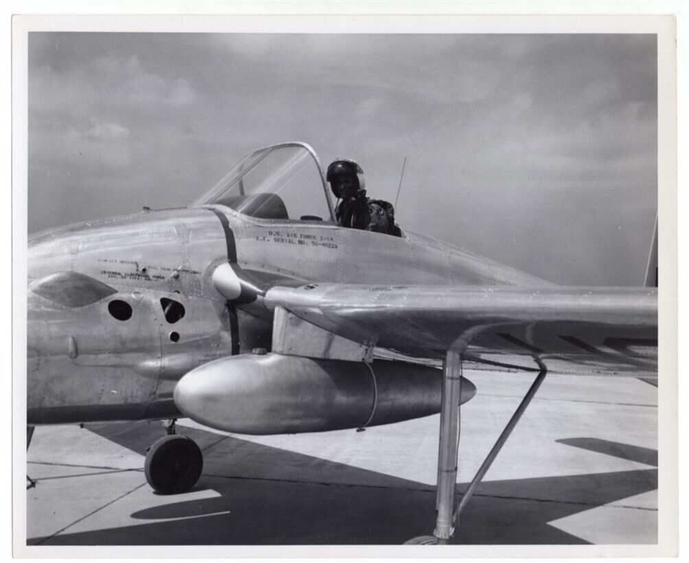 1959-60s Bell Model 68 X-14 VTOL Experimental Aircraft 8x10 Original Photo #8