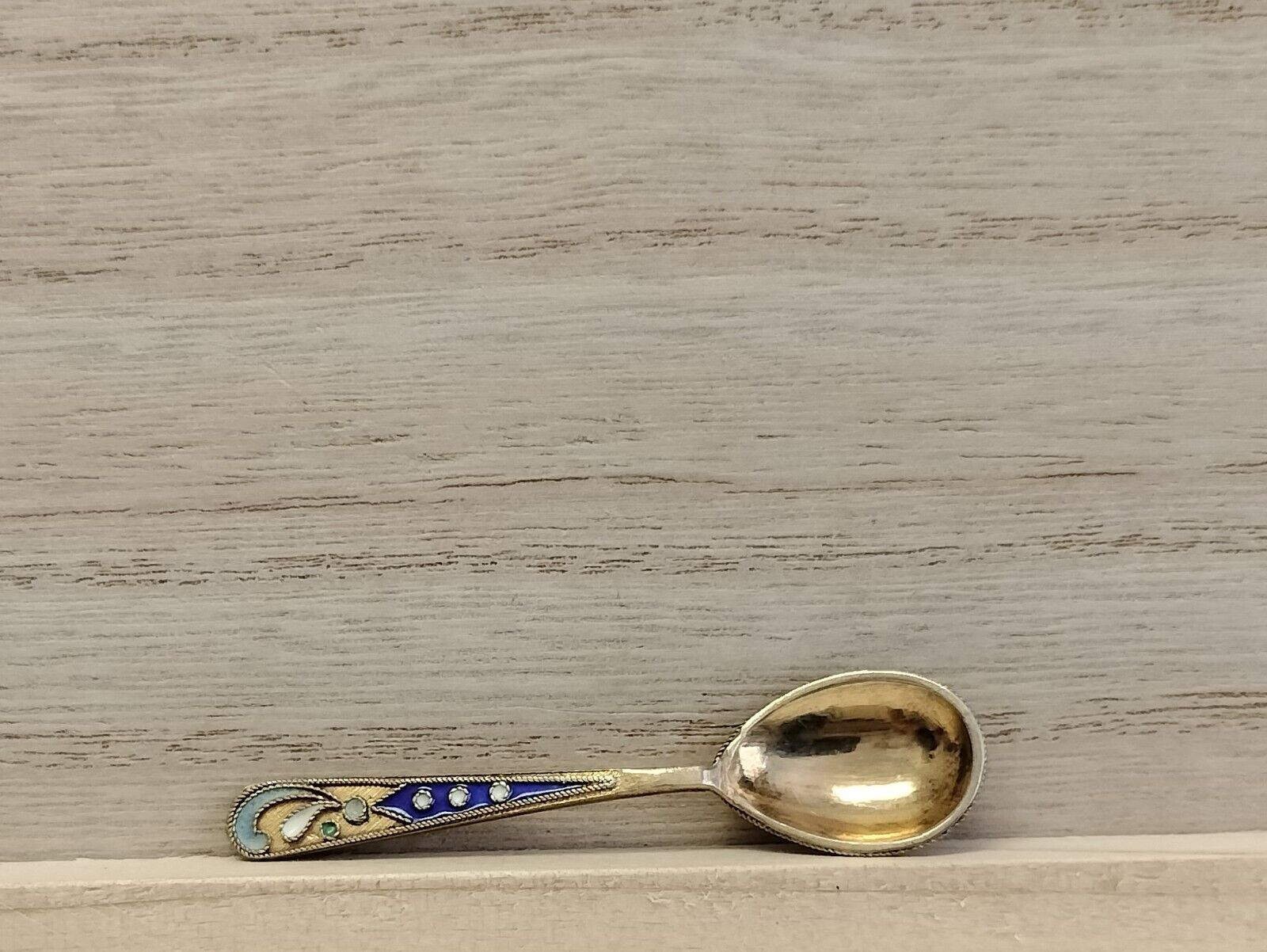 Decorative Mini Gold Spoon Hallmarked