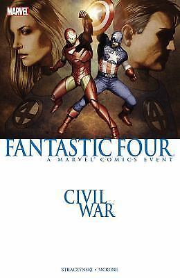 Civil War : Fantastic Four (New Printing) by Dwayne McDuffie (2016, Trade...
