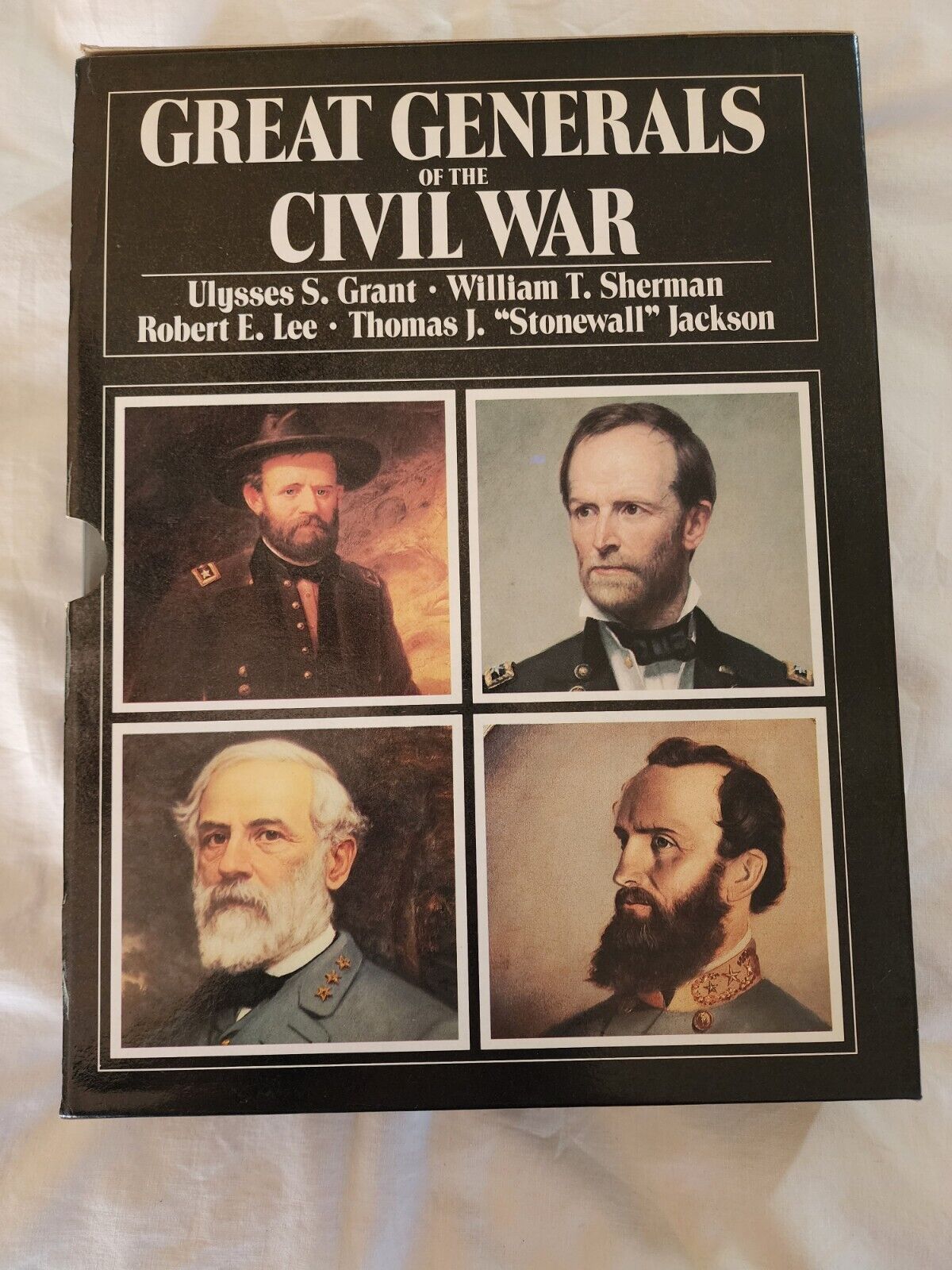 Great Generals of the Civil War: 4 Volume Box Set 1-4, Hardcover
