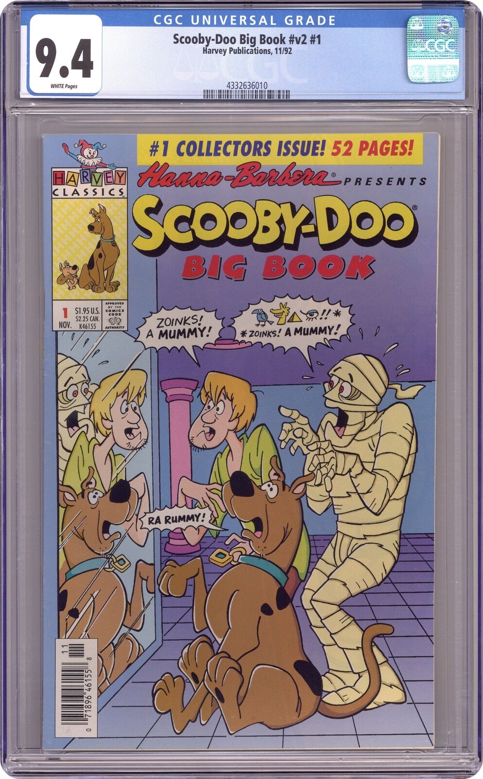 Scooby-Doo Big Book #1 CGC 9.4 1992 4332636010