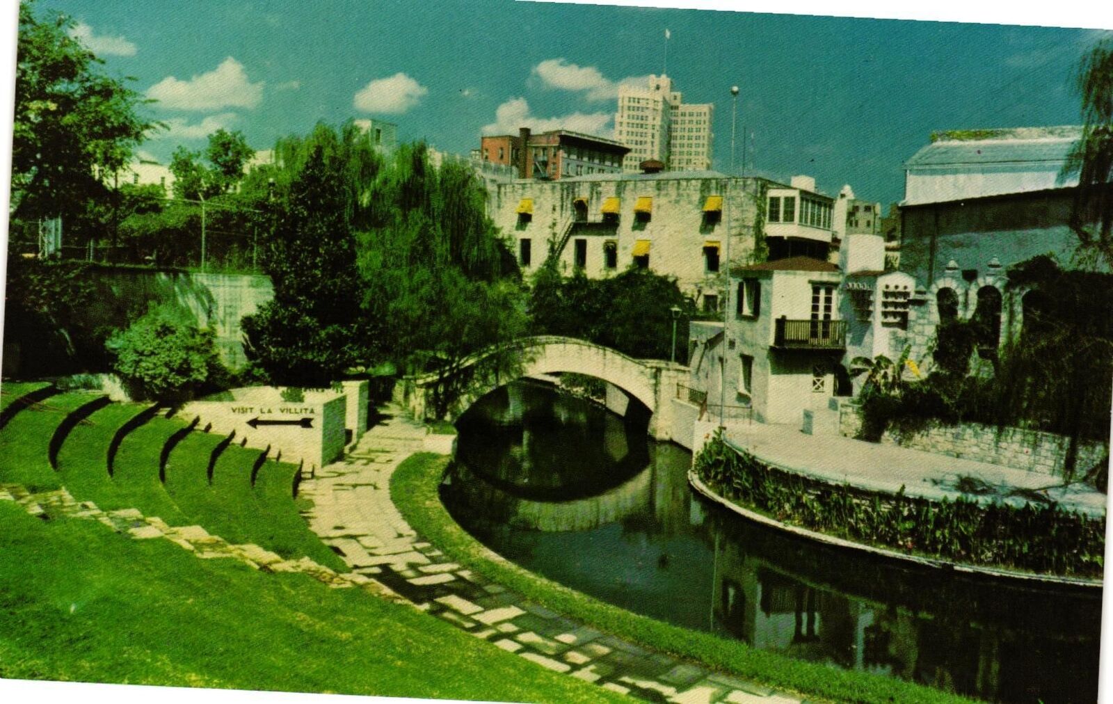 Vintage Postcard- River Theatre, San Antonio, TX.