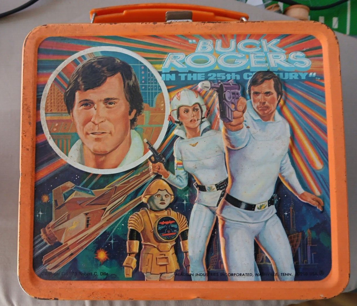Vintage ~1979~ Buck Rogers In The 25th Century ~Metal Lunchbox~ No Thermos