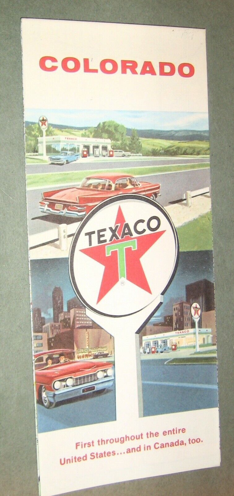 Vintage 1960\'s Texaco Road Maps,Missouri, Colorado,Kansas, Pennsylvania,New York