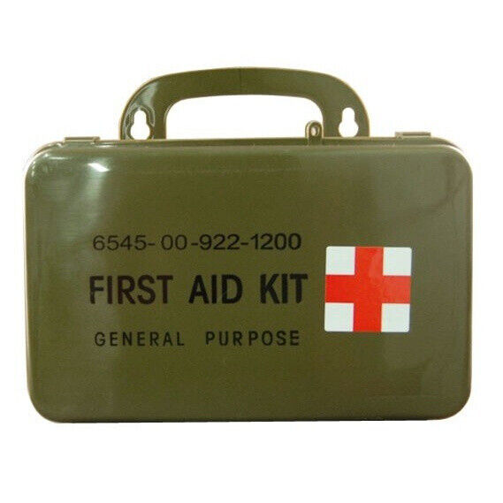 General Purpose Military First Aid Kit -  Vehicle Emergency Kit - New
