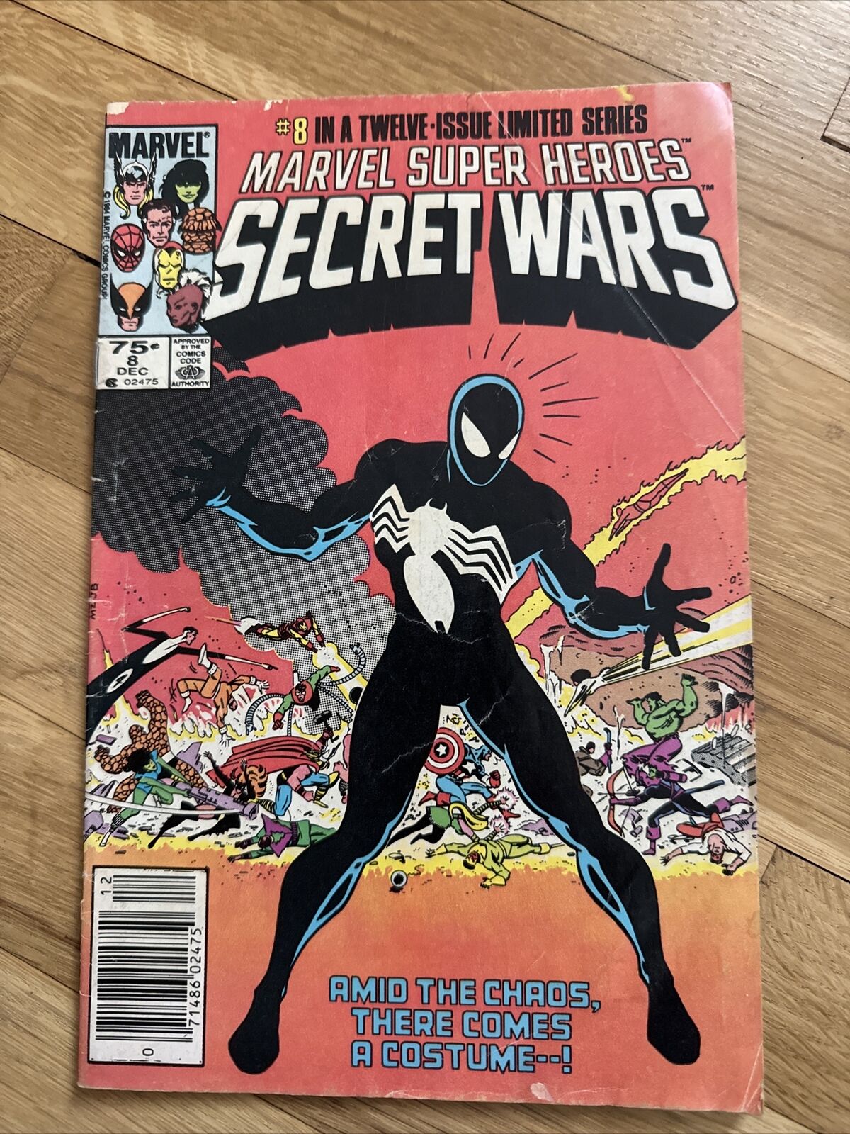 Marvel Super-Heroes Secret Wars #8 Newsstand