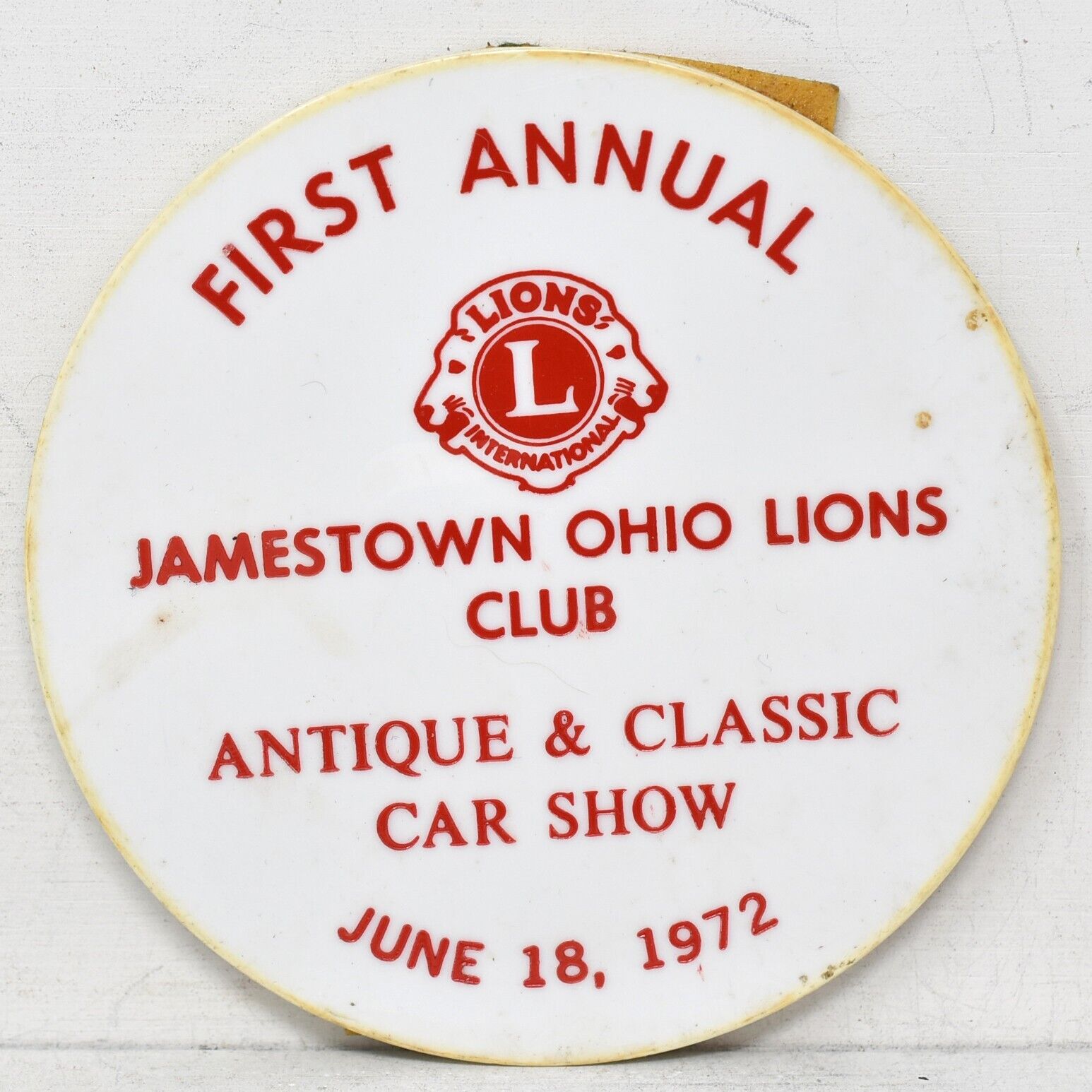 1972 Antique Classic Car Show Lions International Club Jamestown Greene Co Ohio