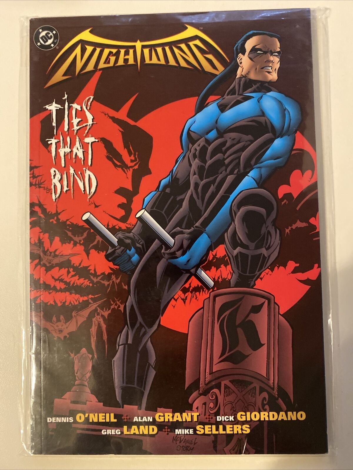 Nightwing Ties That Bind GN Dennis O'Neil Greg Land Batman First Print OOP NM