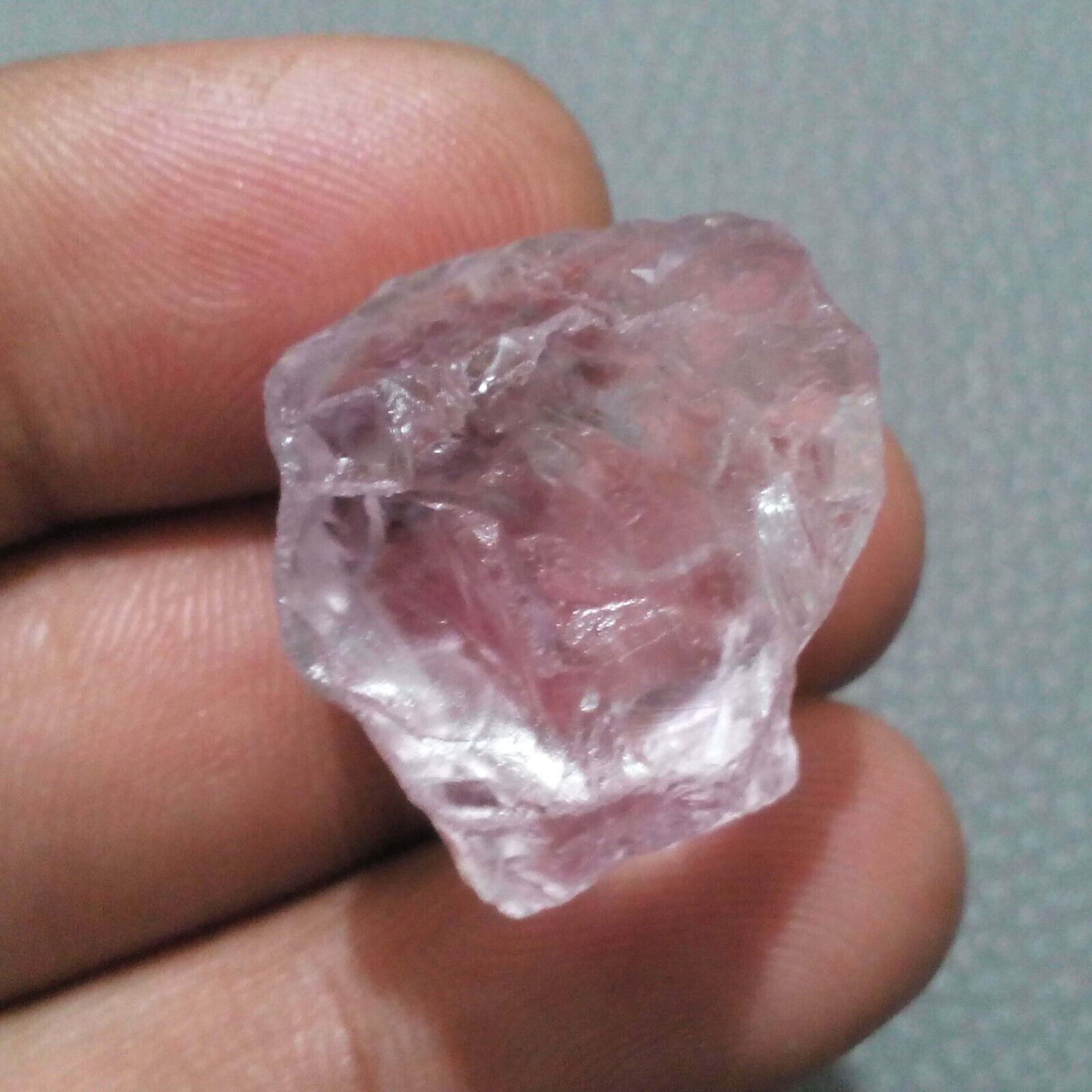 Outstanding Ultimate Pink Amethyst Raw 61 Crt Top Amethyst Crystal Rough Jewelry