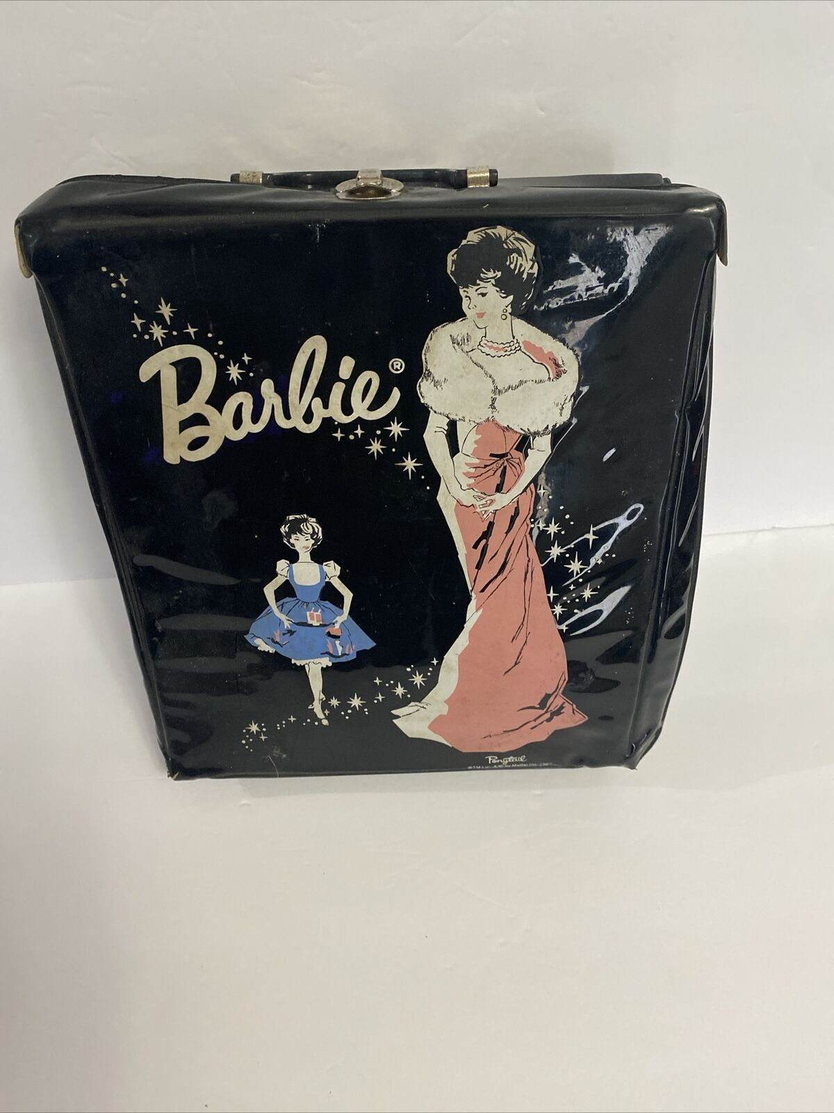 Vintage 1960s Barbie Doll And Case With Over 30 Pieces Of Vintage Clothes.