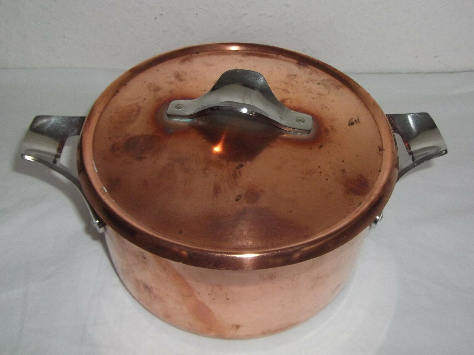 Beautiful Copper Pot From Georg Jensen, Denmark, Design Henning Koppel #