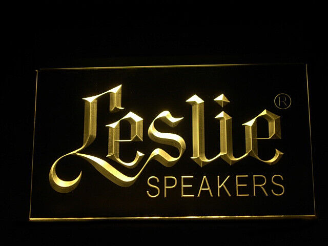 J257Y Leslie Speakers Audio For Recording Studio Display Light Neon Sign