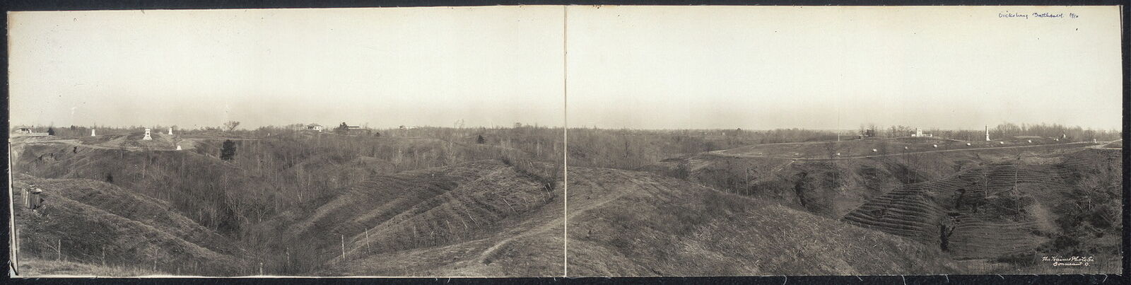 Photo:1910 Panoram no. 4,battlefield,Vicksburg,Mississippi