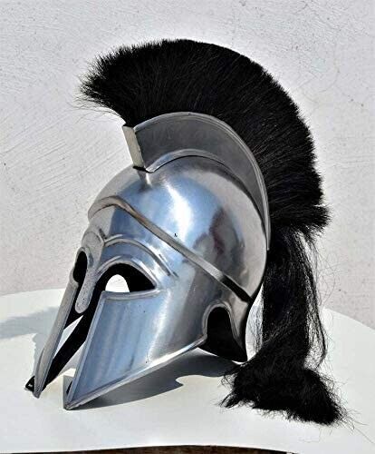Medieval Greek Spartan Helmet Leonidas 300 Movie Helmet Mens Warrior Spartan Hel