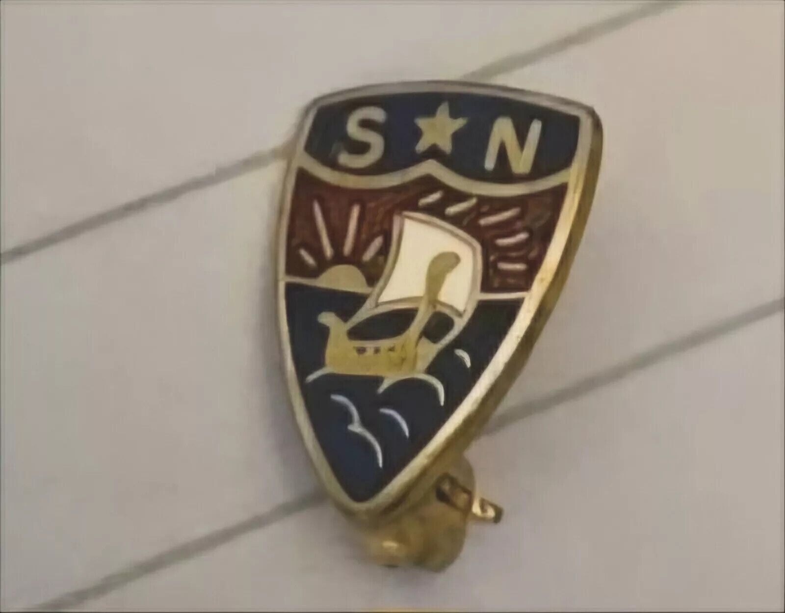 Three - Vintage Sons Of Norway Membership Pins