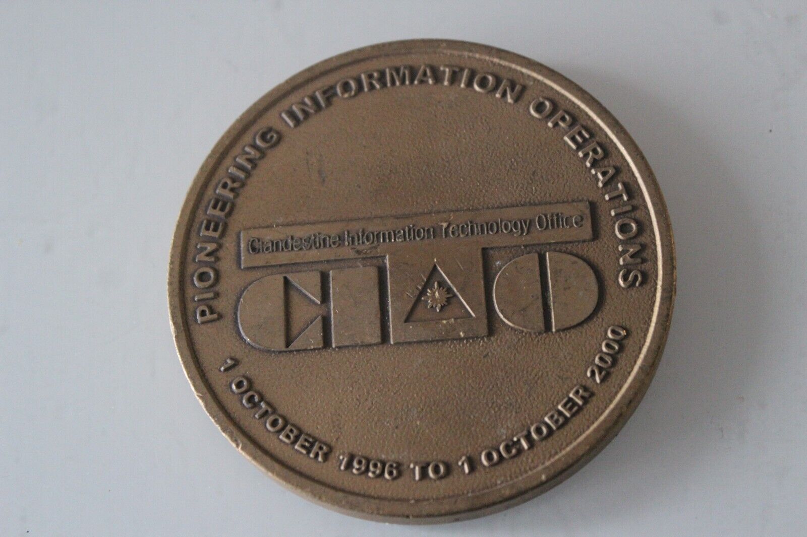 CIA Pioneering Information Operations Challenge Coin