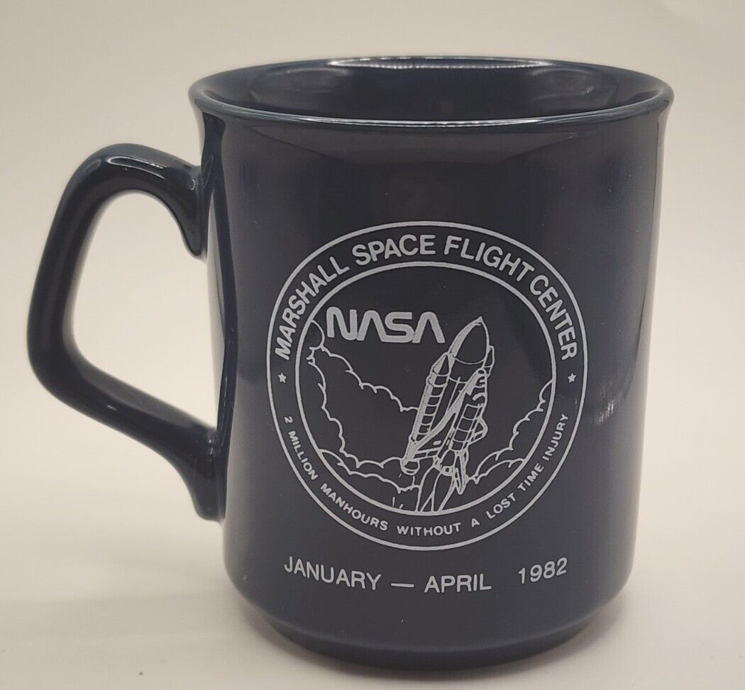1982 Marshall Space Flight Mug Made in England Vinage Collectors Space Coffee...