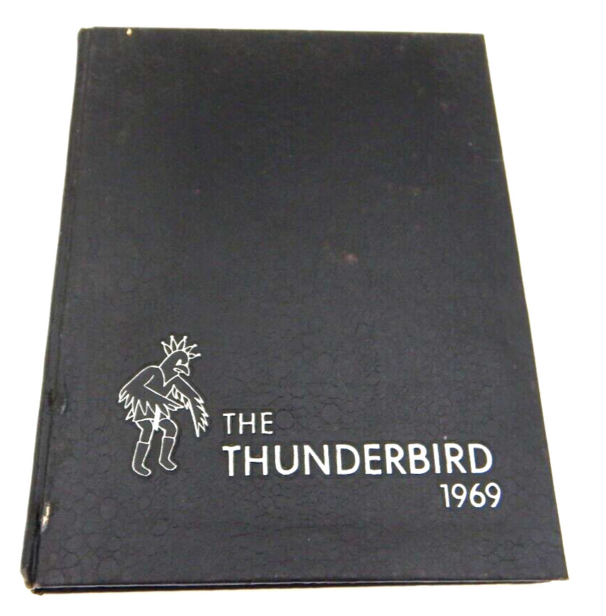 Vintage 1969 Casper College, The Thunderbird,  Wyoming Year Book