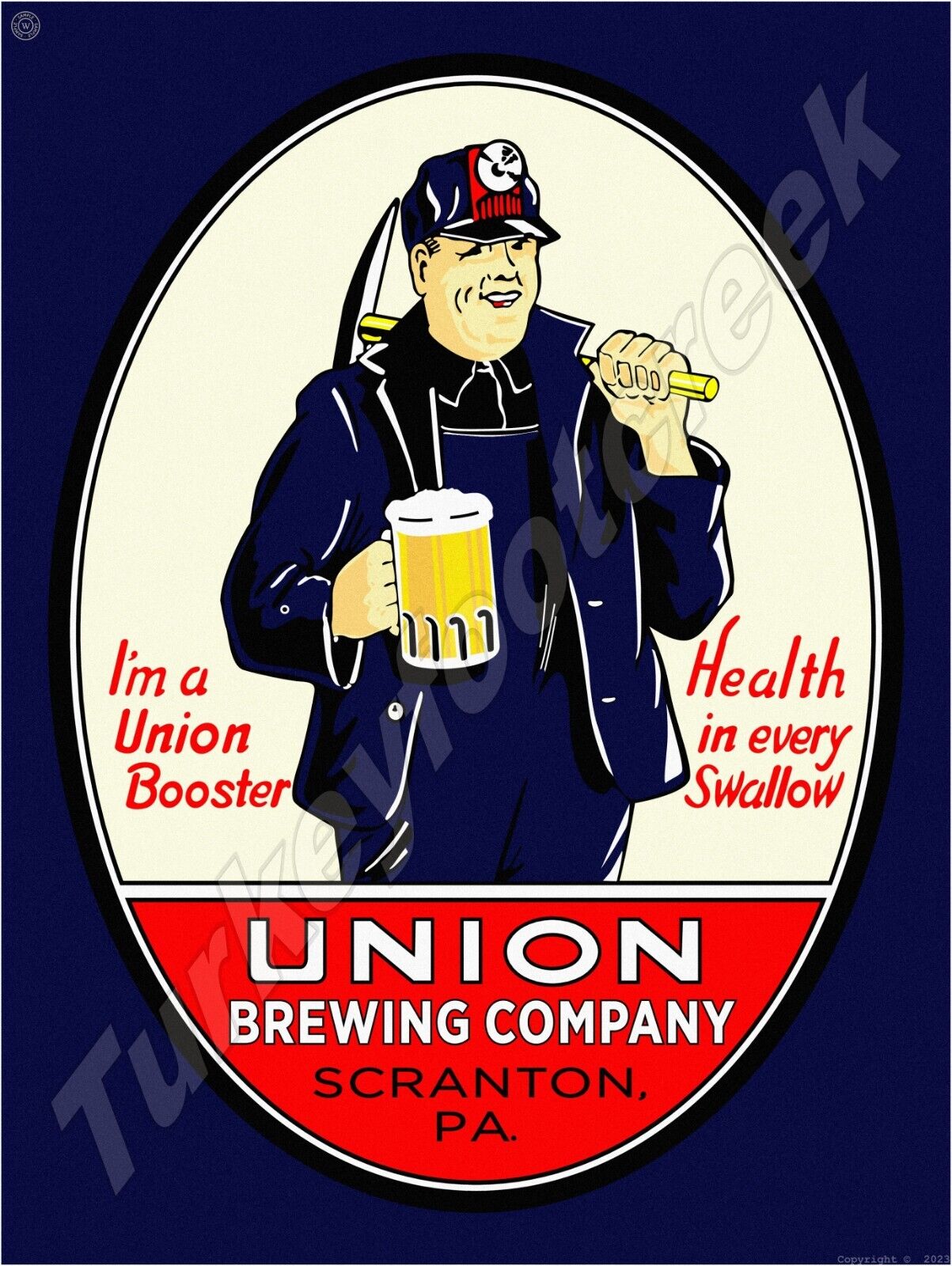 Union Brewing Company Scranton,pa Metal Sign 3 Sizes to Choose From