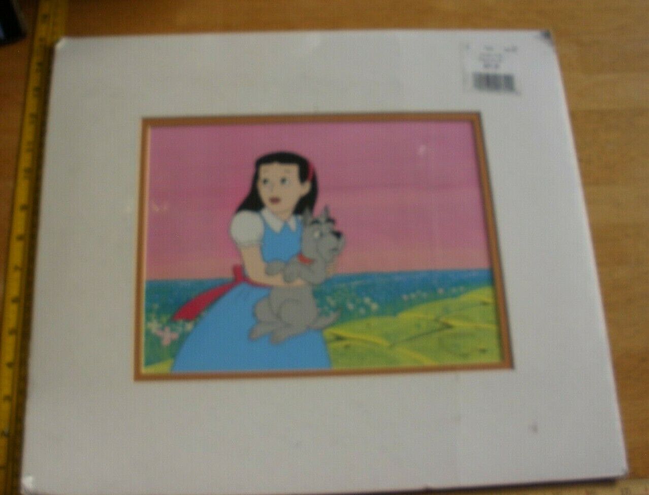1997 Wizard of OZ Dorothy and Toto animation cel Cell Filmation Return to Oz