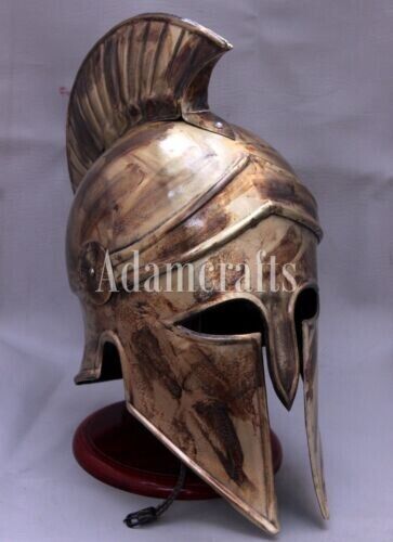 X-mas Antique Medieval Greek Corinthian Helmet Spartan Movie Helmet Gift Item