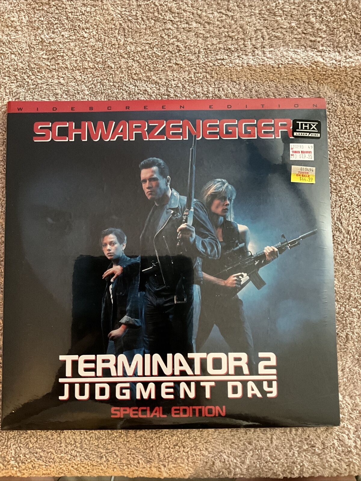 1993 Terminator 2 Judgment Day Special Edition Laserdisc SEALED 